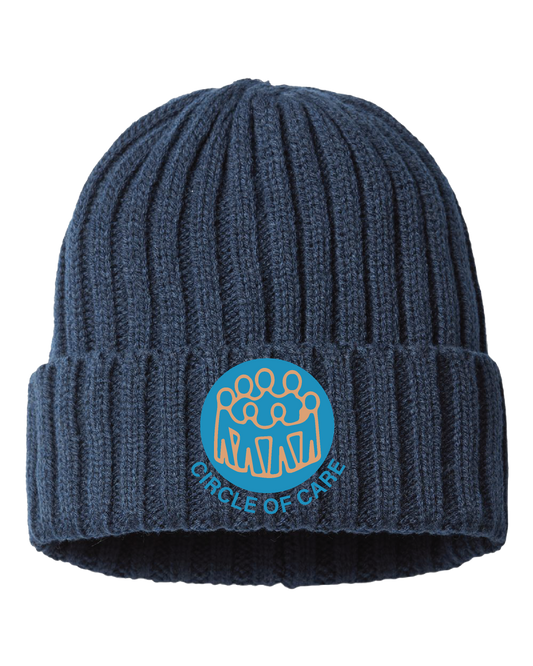Navy Blue Winter Beanie