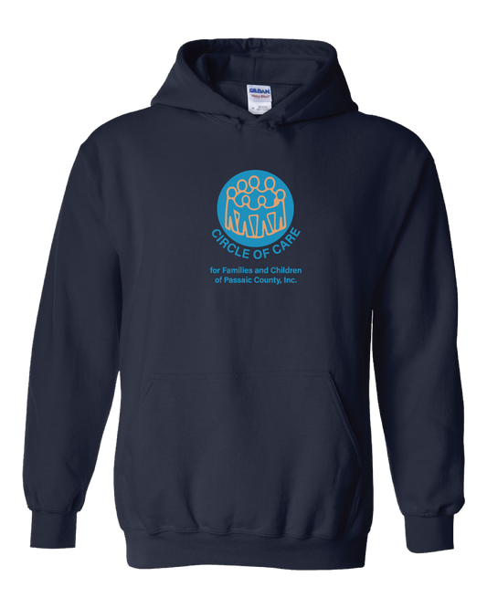Navy Blue Hooded Sweatshirt