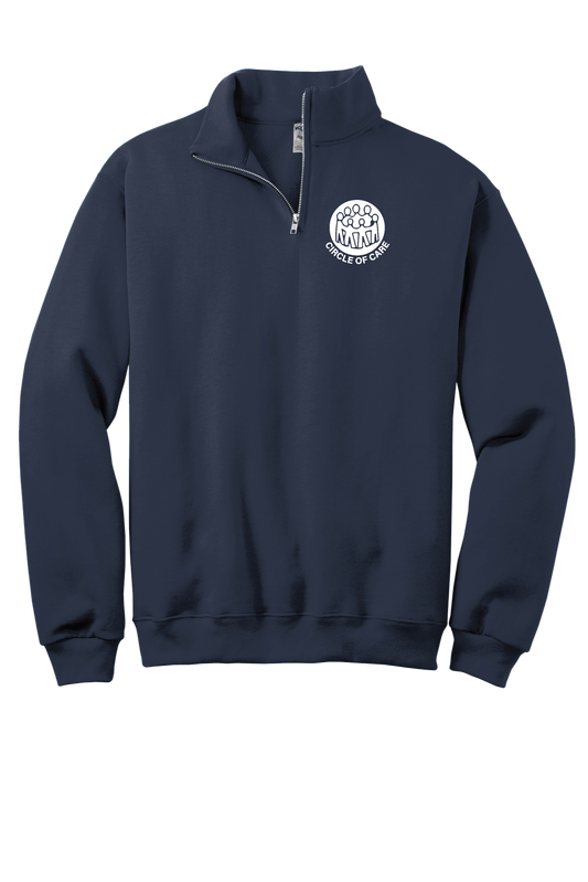 Navy Blue Quarter Zip Fleece