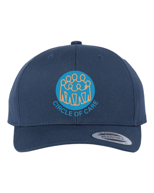 Navy Blue Snapback Hat