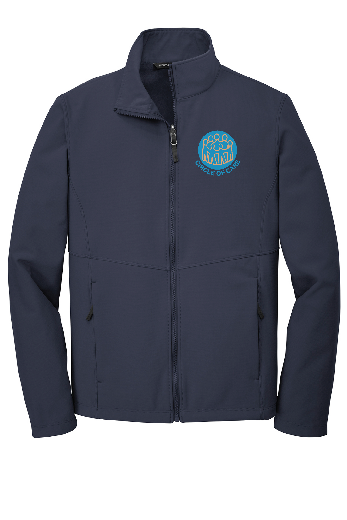 Navy Blue Soft Shell Jacket